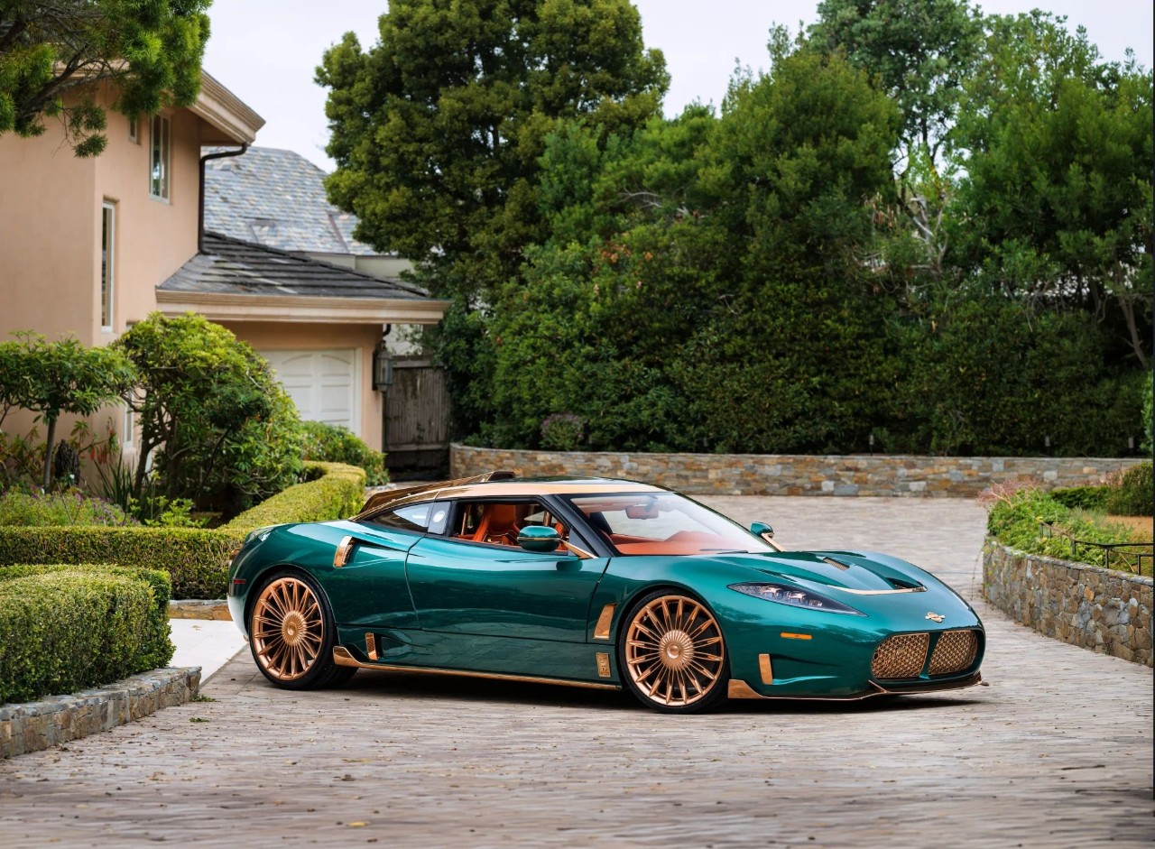 Spyker C8 Preliator XXV, la coupé (da 800 CV) con tutte le viti allineate