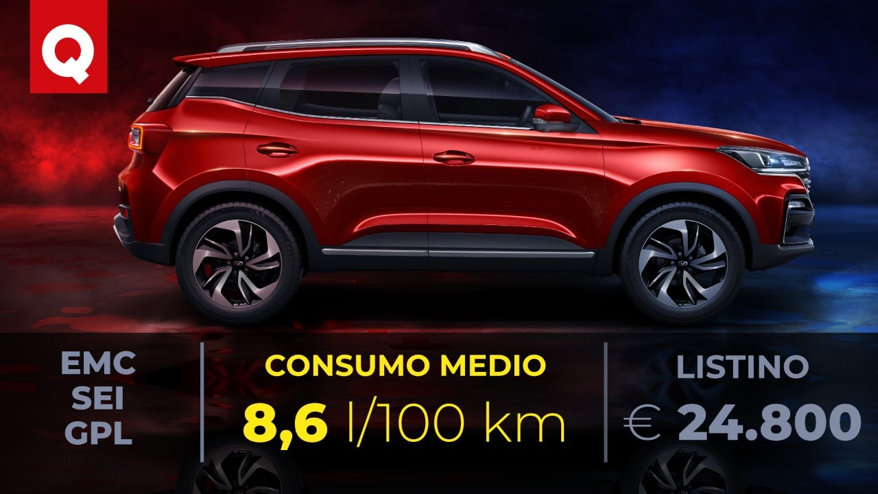 Dimensioni da Qashqai, prezzo da Yaris: la EMC Sei GPL fa 350 km con 30 euro di gas