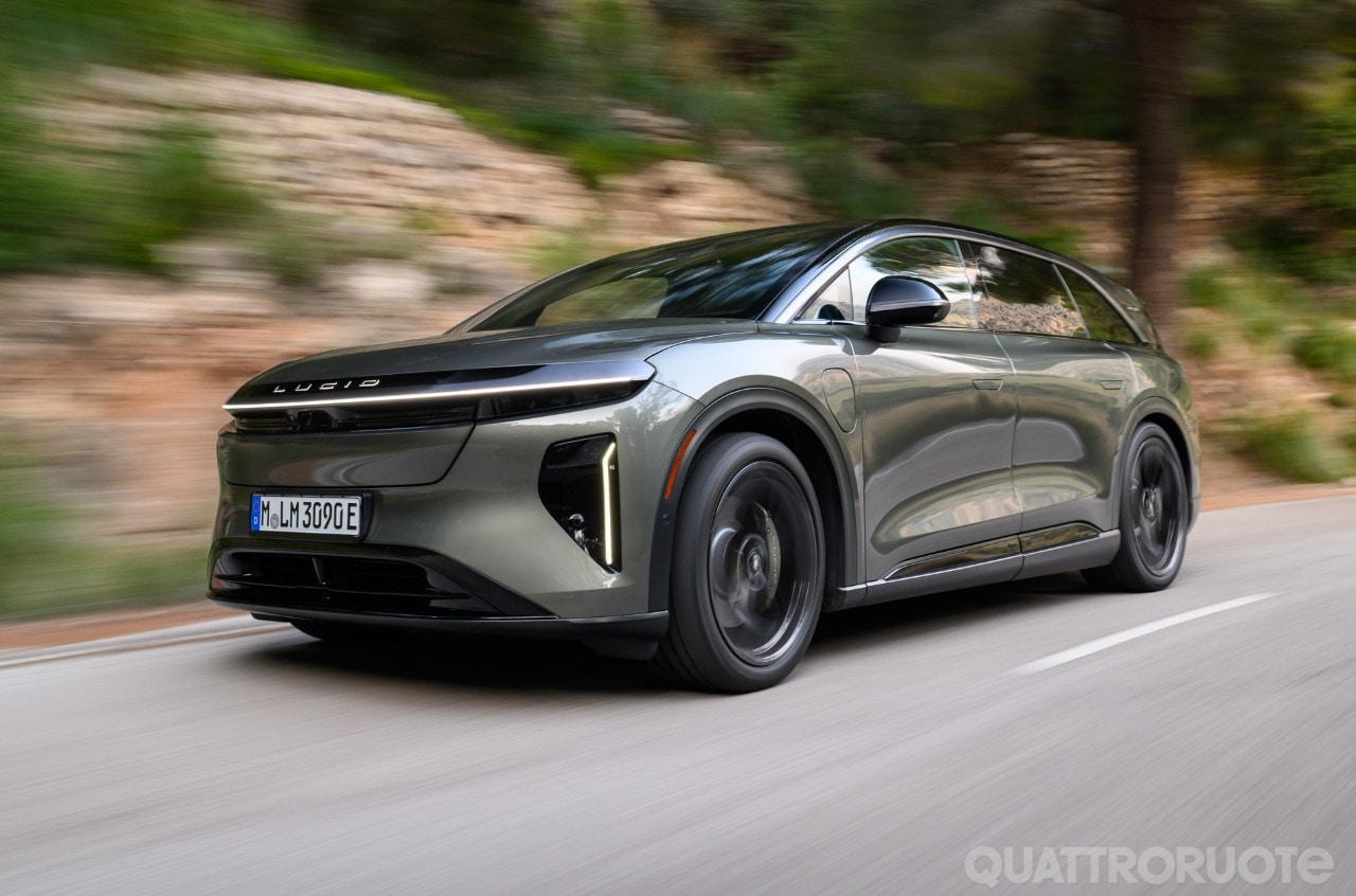 Lucid Gravity, l’alta ingegneria elettrica alla sfida dell’Europa