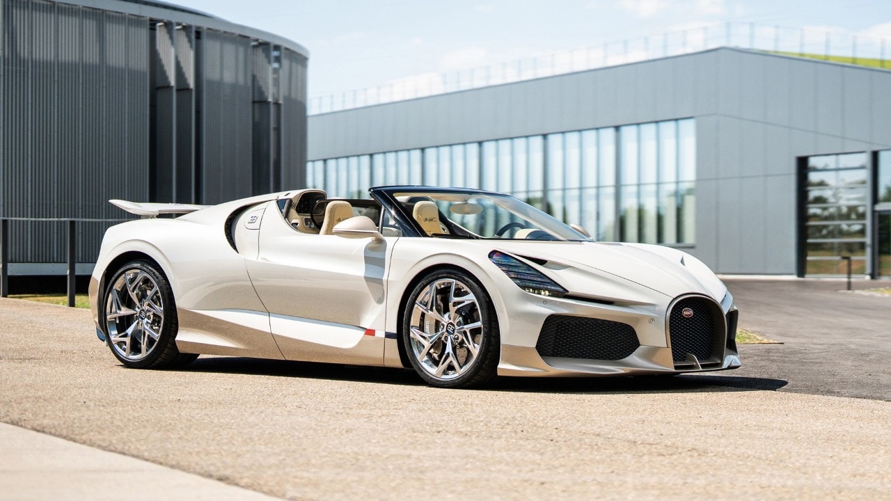 Con la Mistral finisce l'era del motore W16 Bugatti