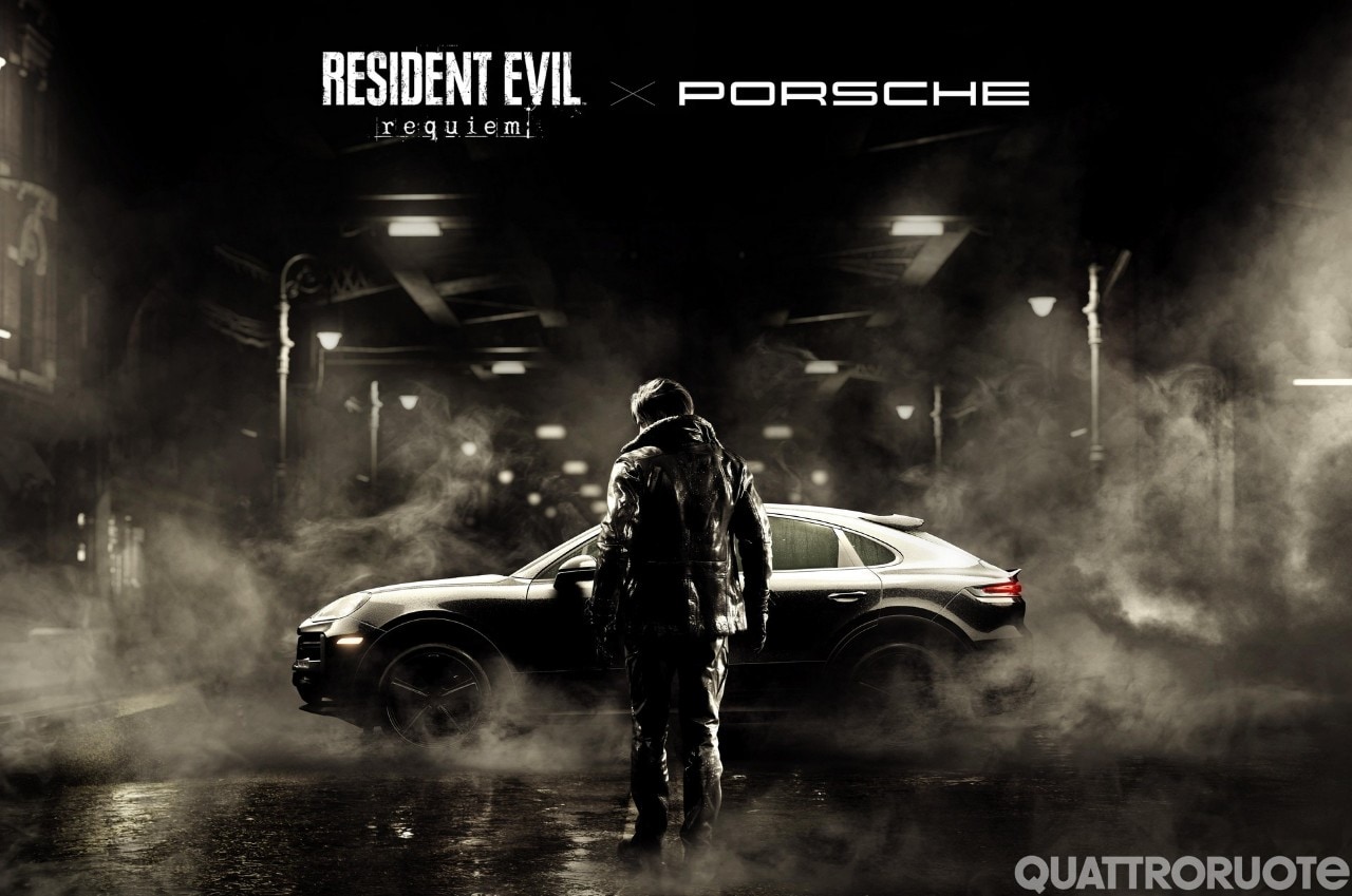 Porsche Cayenne Turbo GT: 739 CV per sfuggire agli zombie di Resident Evil: Requiem