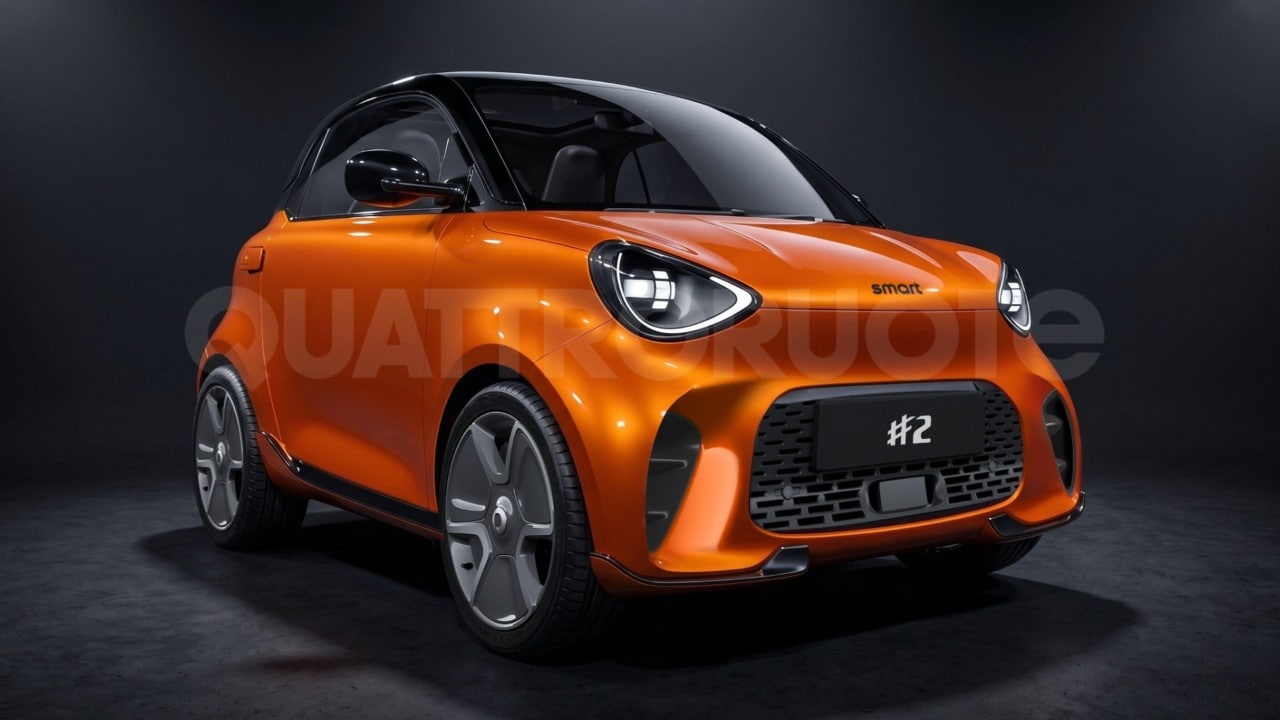 Nuova smart #2: ecco come sarà l’erede della fortwo