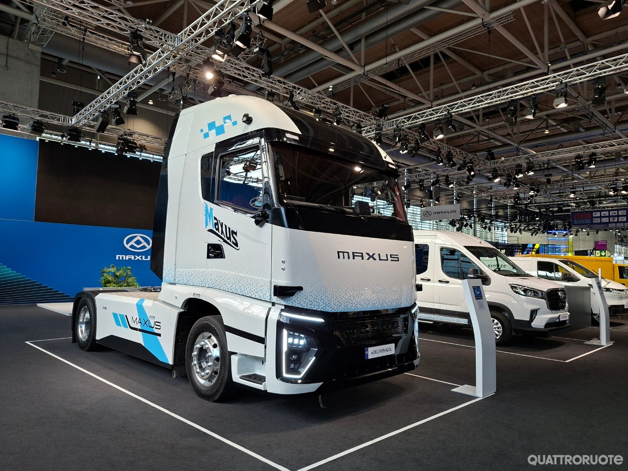 Maxus all’IAA: l’eDeliver 5 chassis, il furgone robot e il camion per le strade europee