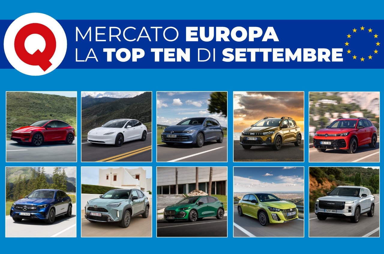 Due Tesla e la Golf: ecco chi comanda in Europa. E nella top 10 entra una cinese