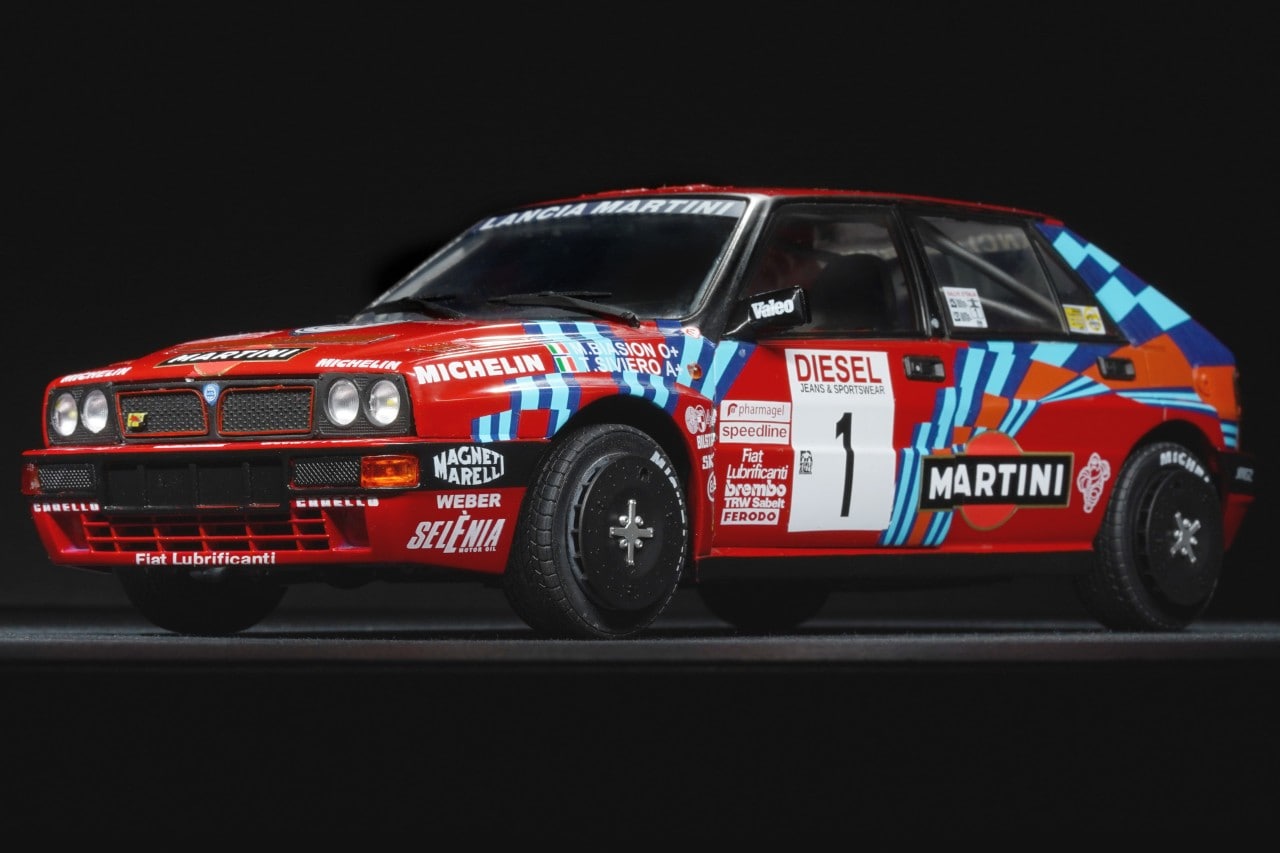 Lancia Delta Integrale Solido 1:18: il mito di Miki Biasion a Sanremo 1989