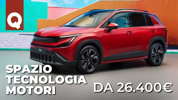 Una Skoda elettrica a 26.400 euro: Epiq sfida le SUV compatte - VIDEO