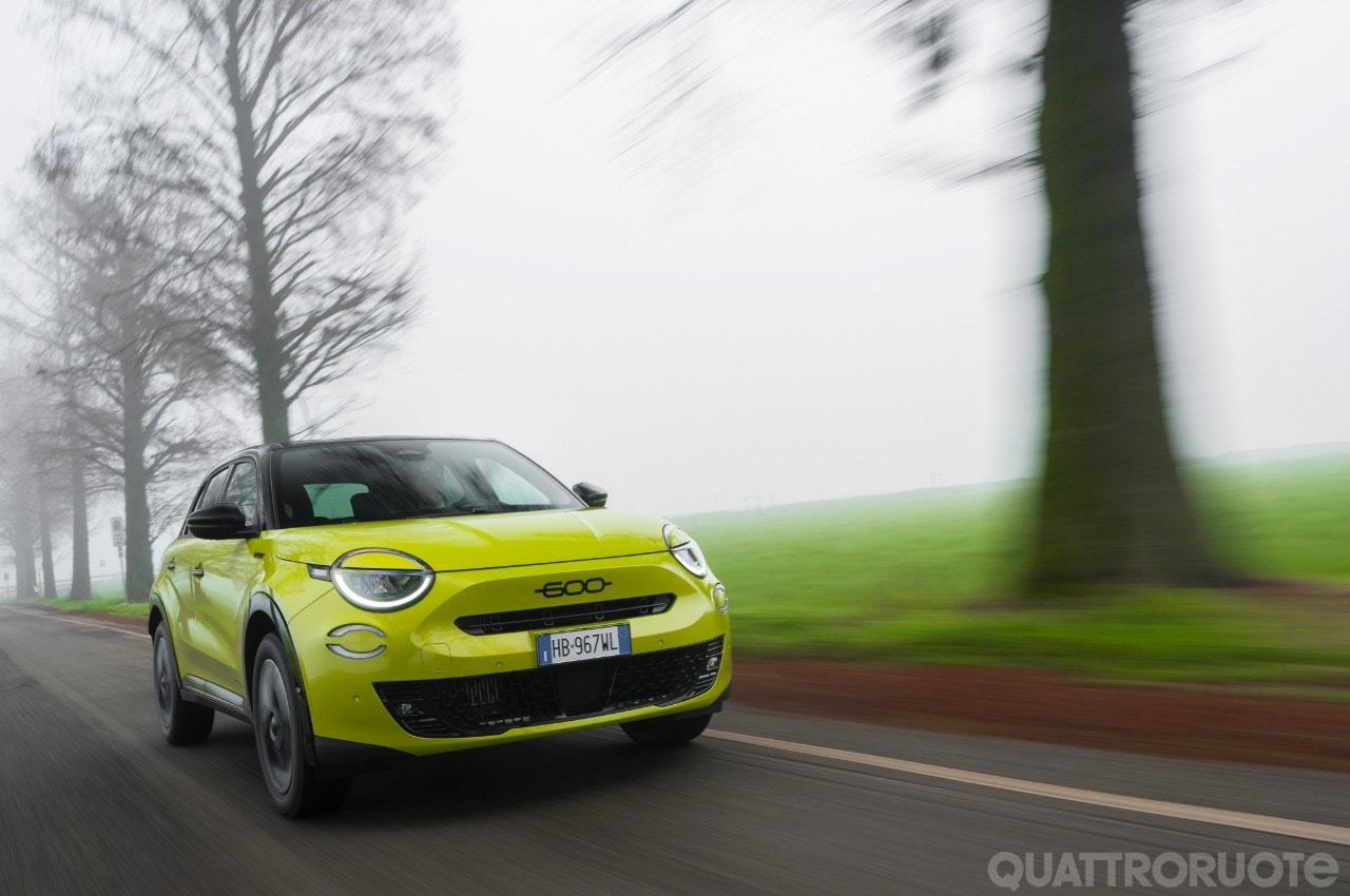 Fiat 600 Sport, il nostro test: il dinamismo è tutto nello stile