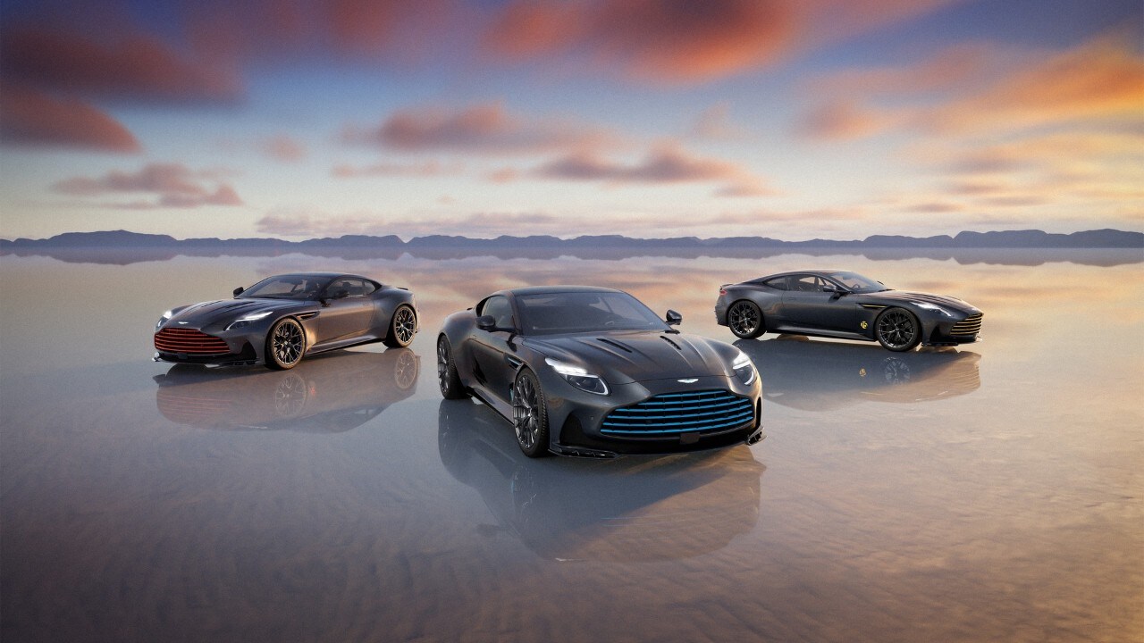 Aston Martin, tre DB12 S speciali per i 75 anni di Pebble Beach