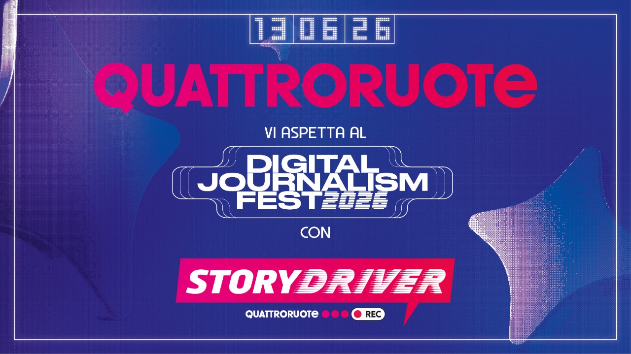 Quattroruote al Digital Journalism Fest per presentare una nuova talent academy