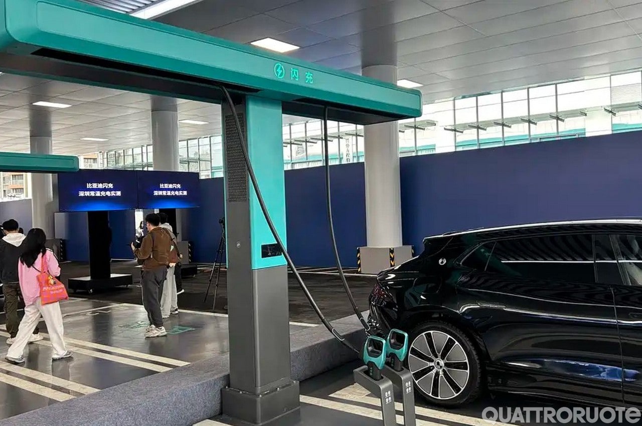 BYD Blade Battery 2.0, la ricarica è da record: dal 10 al 97% in 10 minuti a 1,5 MW