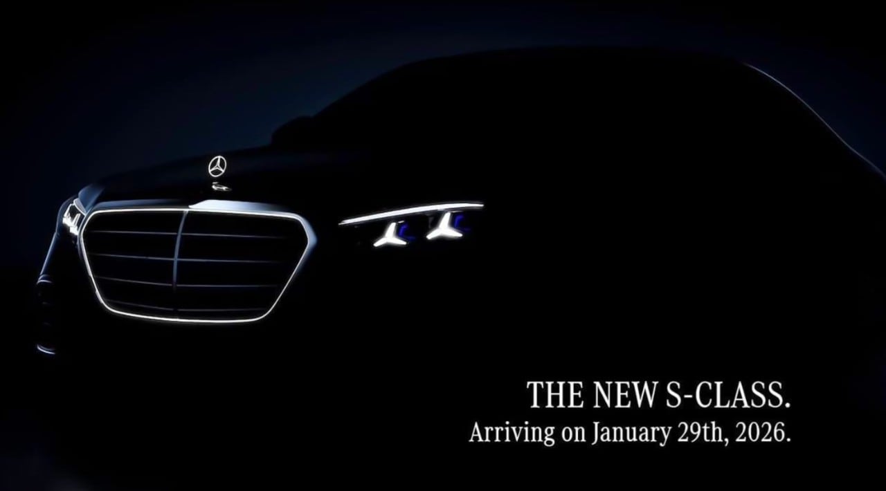 Nuova Classe S, torna la Stella sul cofano: ora è a Led