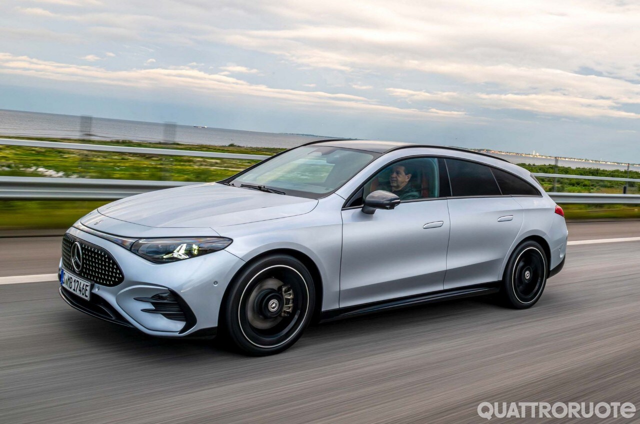 CLA Shooting Brake, la prima wagon elettrica della Stella