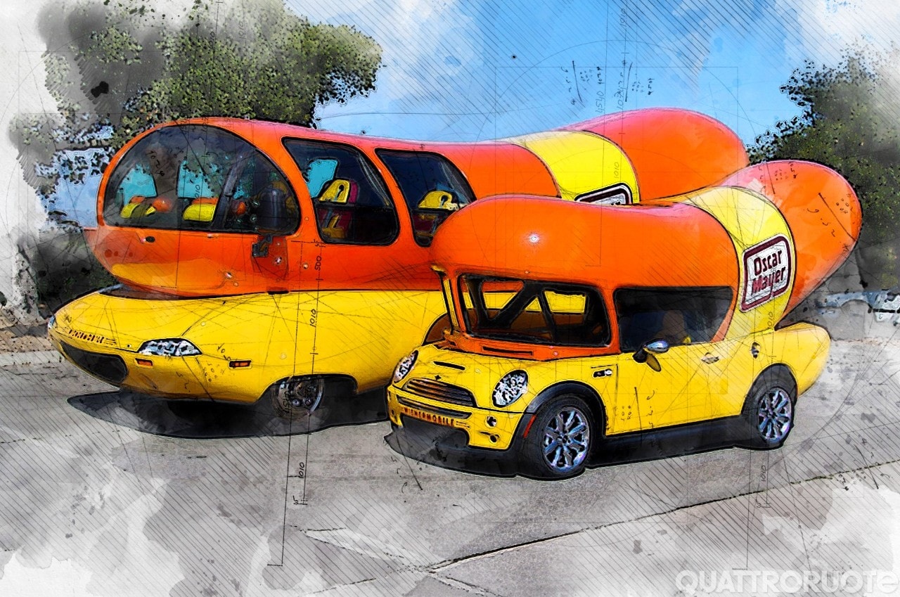 Dall'auto hot dog all'accendino mobile: quando la pubblicità corre su strada