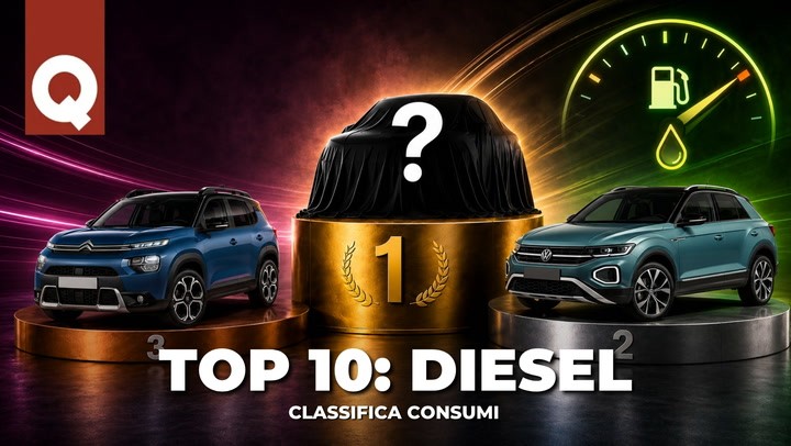 Il gasolio è quasi ai massimi: ecco le 10 auto diesel che consumano meno