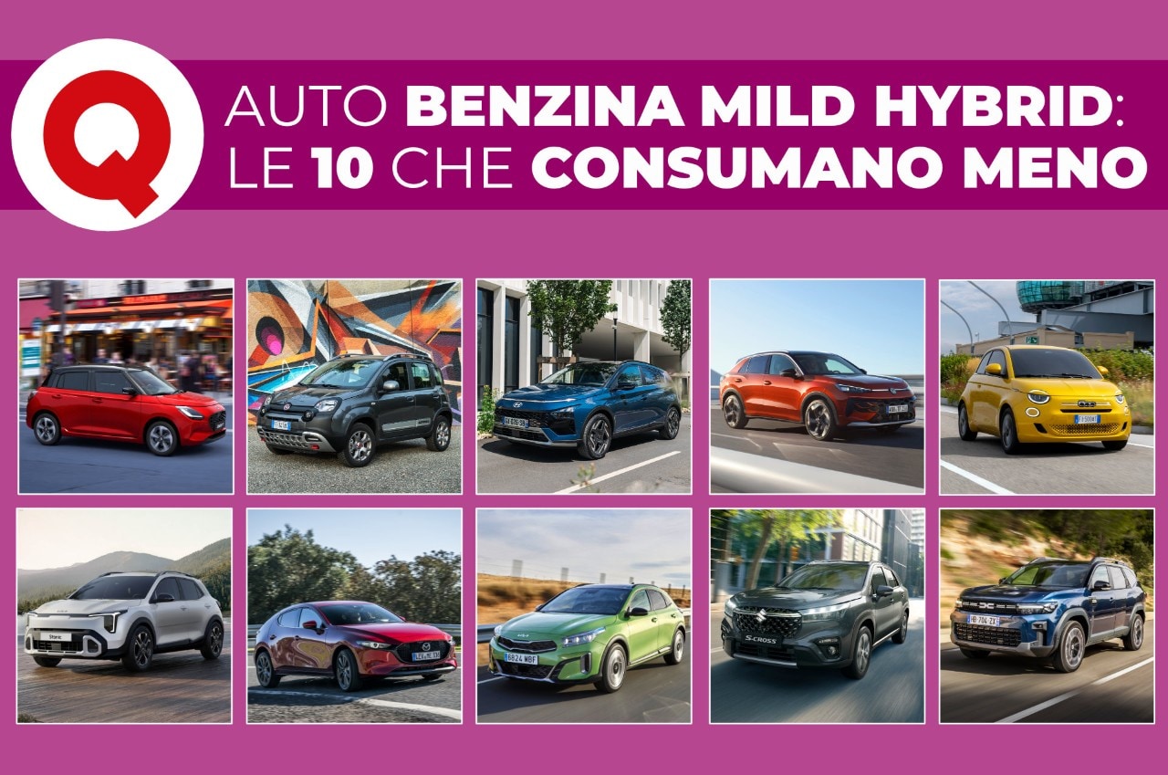 Auto mild hybrid, i 10 modelli che consumano meno - VIDEO