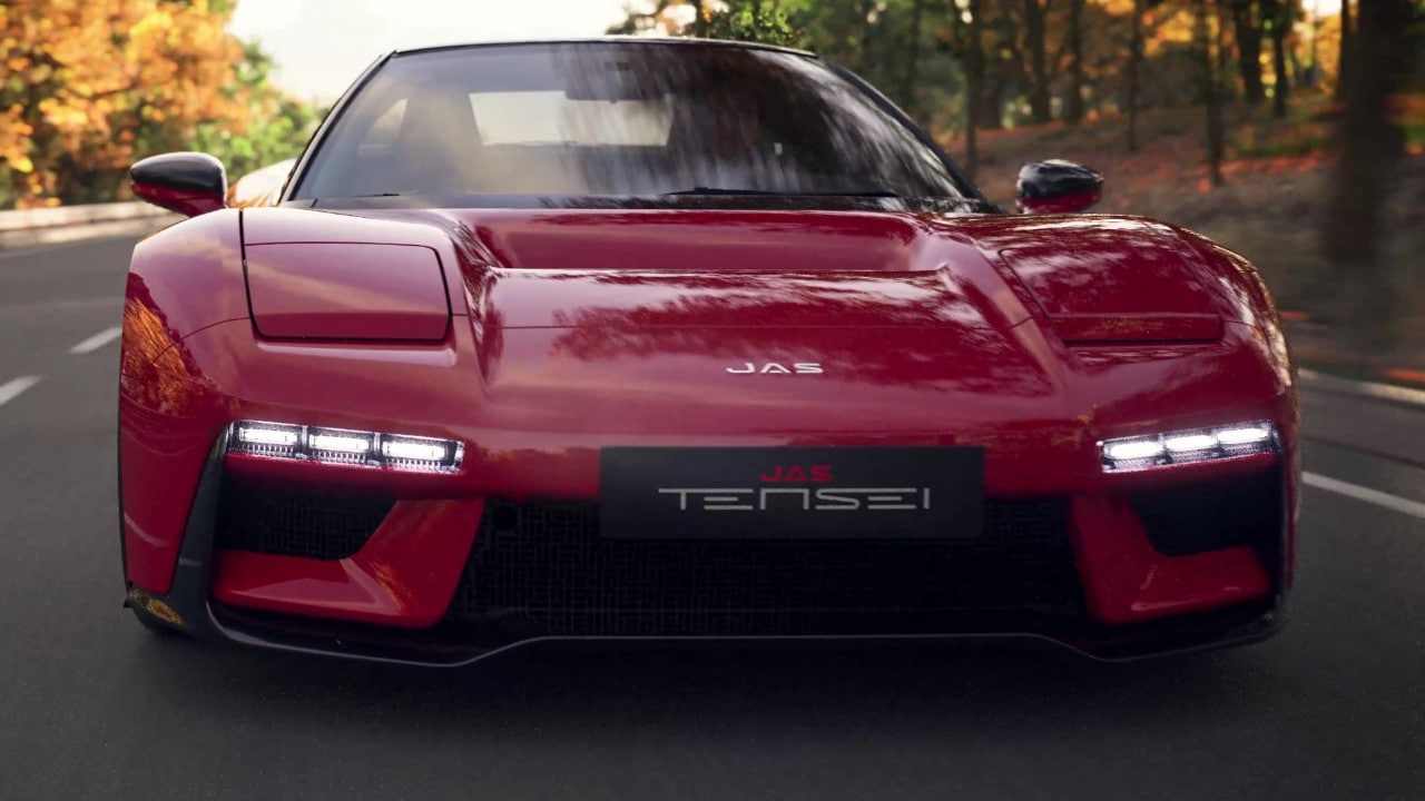 JAS Tensei, primo sguardo allo stile e agli interni della supercar ispirata alla Honda NSX