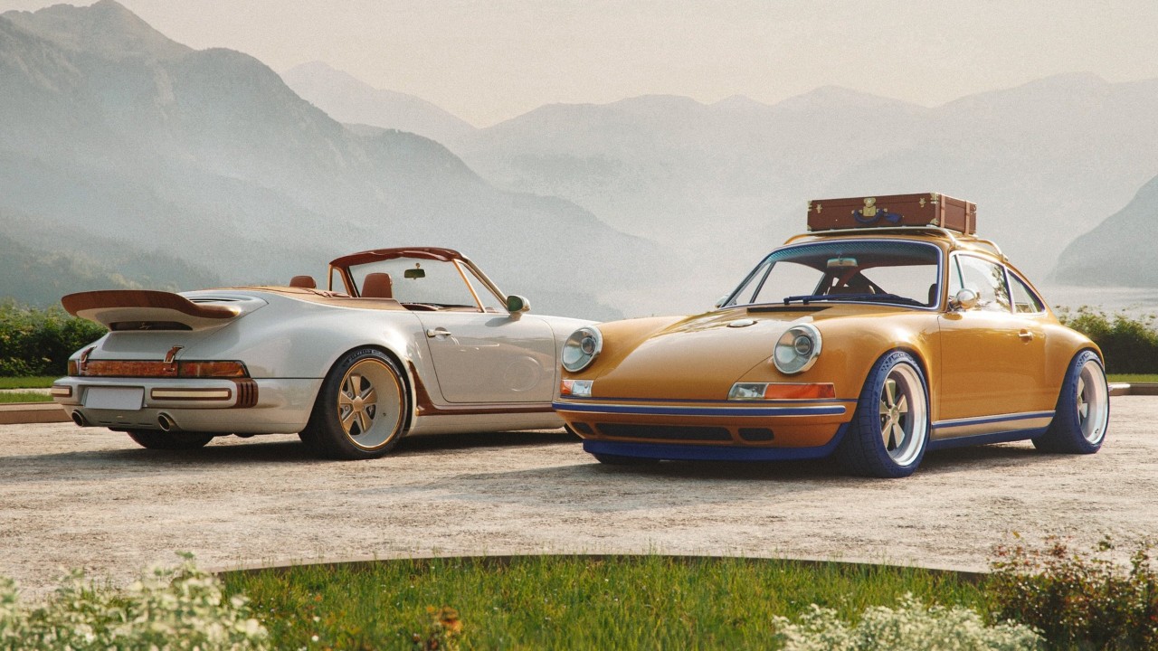 Louis Vuitton e Singer firmano due nuove Porsche 911 (esagerate)