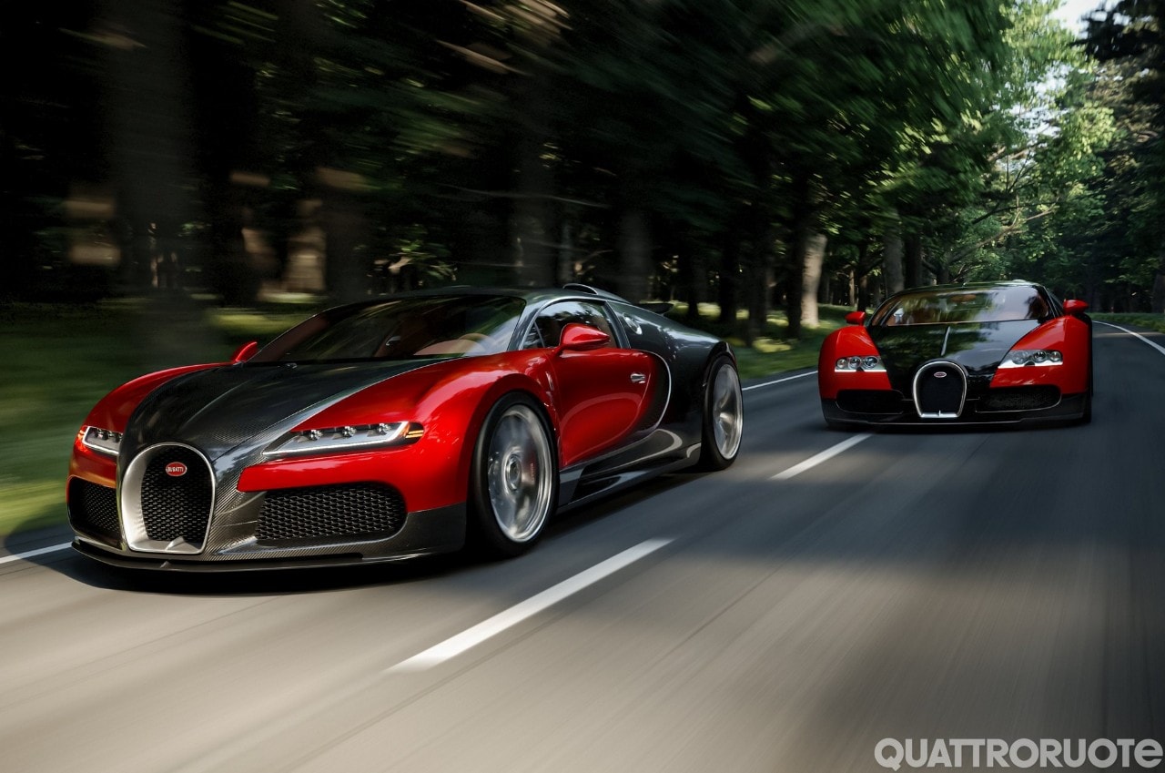 F.K.P. Hommage, quando la Veyron incontra la Chiron Super Sport